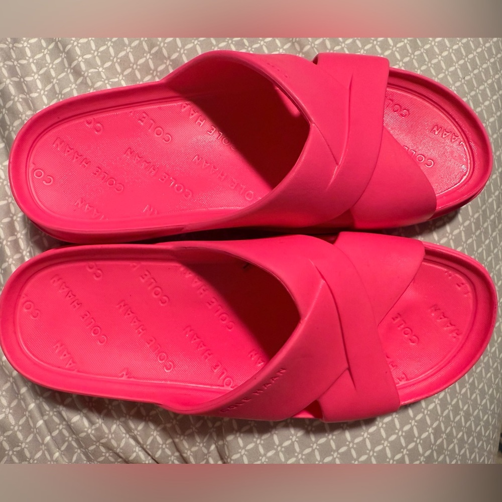 Cole Haan Slides- like new!
